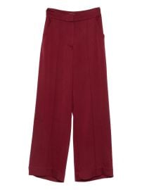 SIMKHAI Kyra wide-leg Trousers Red at Farfetch